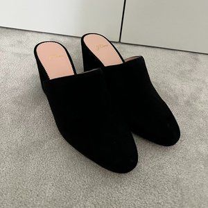 JCrew Mule Heals Black